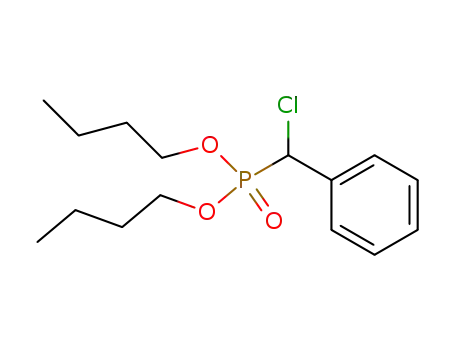 Phosphonic acid, (chlorophenylmethyl)-, dibutyl ester