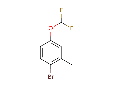 1-Bromo-4-(difluoromethoxy)-2-methylbenzene(1021172-76-8)