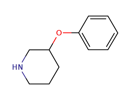 Molecular Structure of 151666-08-9 (3-PHENOXYPIPERIDINE)