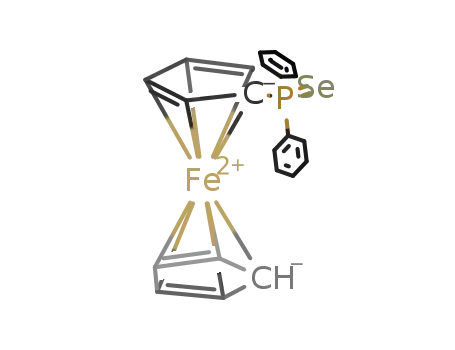 Molecular Structure of 566921-50-4 (ferrocenyl(diphenyl)phosphine selenide)