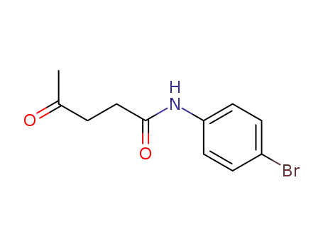 Molecular Structure of 99859-25-3 (levulinic acid-(4-bromo-anilide))