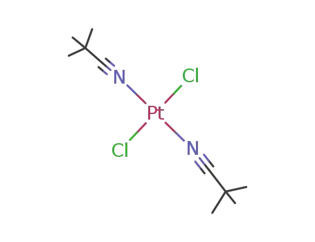 Platinum, dichlorobis(2,2-dimethylpropanenitrile)-