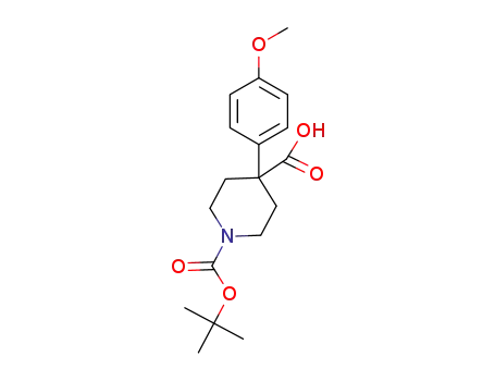1-Boc-4-(4-메톡시페닐)-4-피페리딘카르복실산