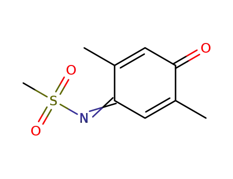 N-(2,5-dimethyl-4-oxocyclohexa-2,5-dien-1-ylidene)methanesulfonamide