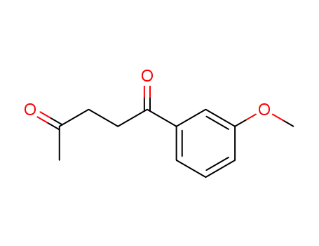 Molecular Structure of 123183-97-1 (1-(3-Methoxy-phenyl)-pentane-1,4-dione)