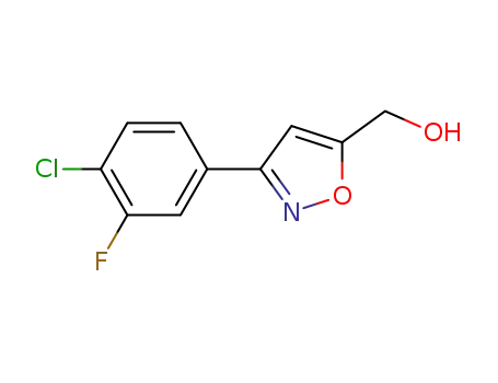 Molecular Structure of 1126636-64-3 (C<sub>10</sub>H<sub>7</sub>ClFNO<sub>2</sub>)