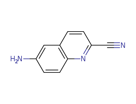 2-Quinolinecarbonitrile,6-amino-(9CI)