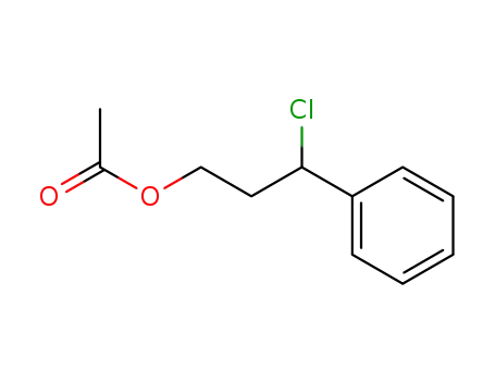 (+/-)-1-acetoxy-3-chloro-3-phenylpropane