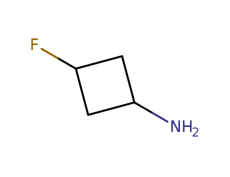 Molecular Structure of 1234616-60-4 (3-Fluorocyclobutanamine)