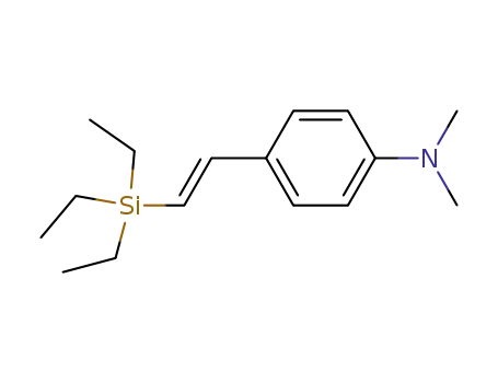 Benzenamine, N,N-dimethyl-4-[(1E)-2-(triethylsilyl)ethenyl]-