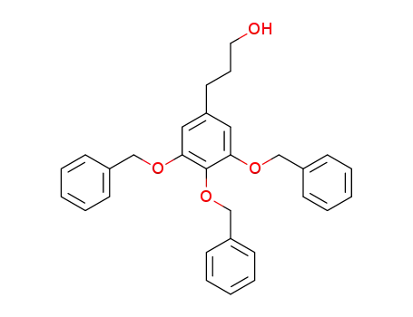 3-(3,4,5-tris(benzyloxy)phenyl)propan-1-ol