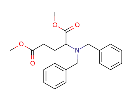 Molecular Structure of 51453-91-9 (dimethyl 2-[bis(benzyl)amino]glutarate)