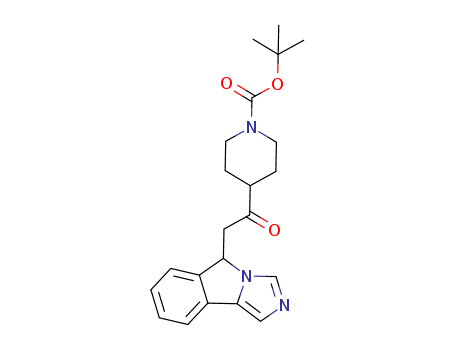 tert-butyl 4-(2-(5H-imidazo[5,1-a]isoindol-5-yl)acetyl)piperidine-1-carboxylate
