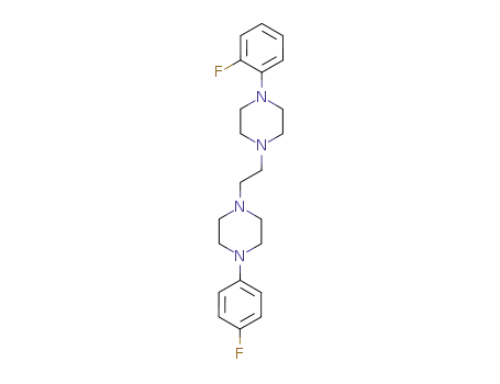 1-(2-fluorophenyl)-4-(2-(4-(4-fluorophenyl)piperazin-1-yl)ethyl)piperazine
