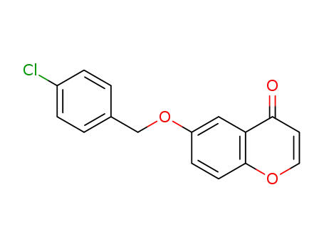 6-[(4-chlorobenzyl)oxy]-4H-chromen-4-one