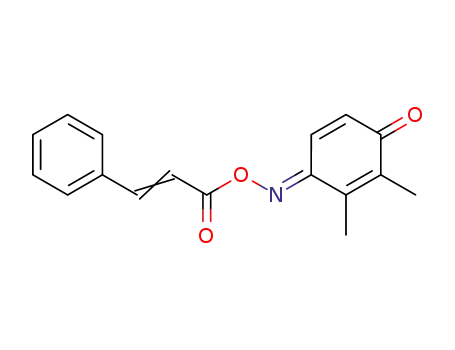 2,3-dimethylbenzo-1,4-quinone 1-(O-cinnamoyloxime)