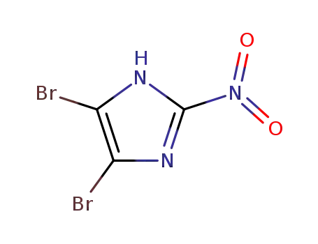Molecular Structure of 121816-77-1 (4,5-dibromo-2-nitroimidazole)