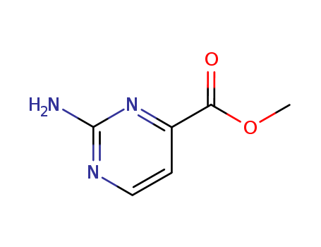 4-PyriMidinecarboxylic acid, 2-aMino-, Methyl ester