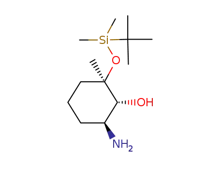 (1R,2R,3S)-3-amino-1-(tert-butyldimethylsilyloxy)-1-methylcyclohexan-2-ol