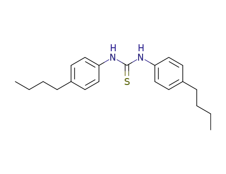 Molecular Structure of 25056-68-2 (1,3-bis(4-butylphenyl)thiourea)