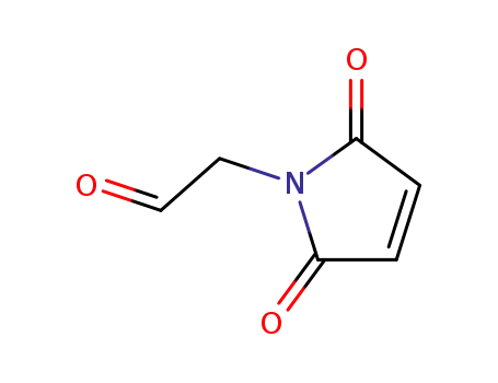 Molecular Structure of 188985-04-8 (1H-Pyrrole-1-acetaldehyde, 2,5-dihydro-2,5-dioxo-)