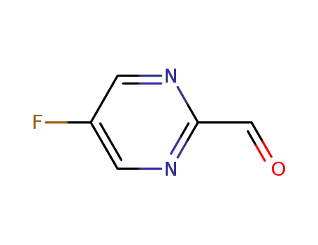 Molecular Structure of 935667-50-8 (5-fluoropyrimidine-2-carbaldehyde)