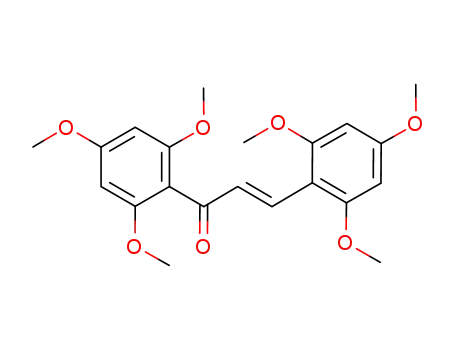 Molecular Structure of 401504-46-9 (2-Propen-1-one, 1,3-bis(2,4,6-trimethoxyphenyl)-, (2E)-)