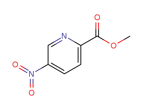 Molecular Structure of 29682-14-2 (Methyl 5-nitro-2-pyridinecarboxylate)