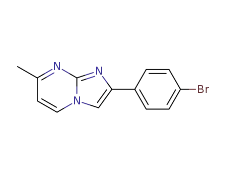 2-(4-브로모-페닐)-7-메틸-이미다조[1,2-A]피리미딘