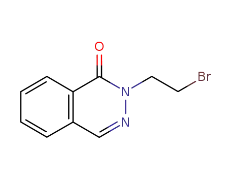 Molecular Structure of 126300-23-0 (1(2H)-Phthalazinone, 2-(2-bromoethyl)-)