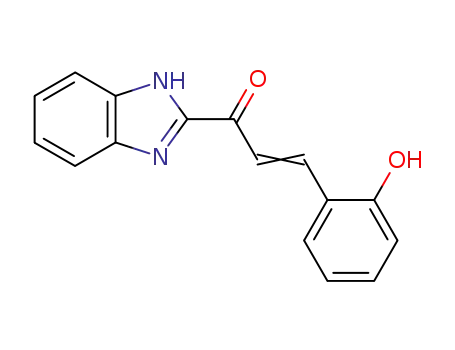 Molecular Structure of 62306-36-9 (2-Propen-1-one, 1-(1H-benzimidazol-2-yl)-3-(2-hydroxyphenyl)-)