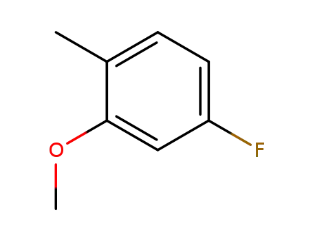 Molecular Structure of 95729-22-9 (5-FLUORO-2-METHYLANISOLE)