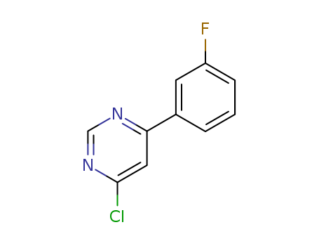 4-Chloro-6-(3-fluoro-phenyl)-pyrimidine