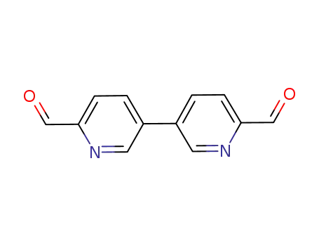 Molecular Structure of 1264748-06-2 (6,6'-diformyl-3,3'-bipyridine)