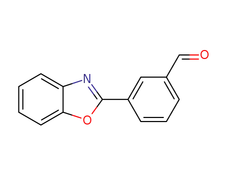 Molecular Structure of 141581-19-3 (3-(Benzoxazol-2-yl)benzaldehyde)