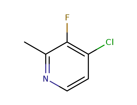 4- 클로로 -3- 플루오로 -2- 메틸 피리딘