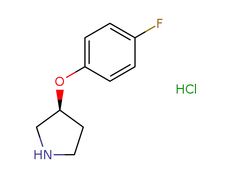 3-(4-플루오로페녹시)피롤리딘염화물