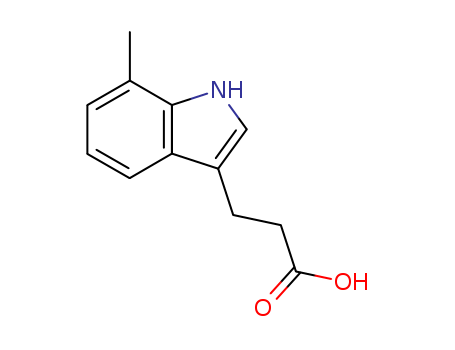 3-(7-methyl-1H-indol-3-yl)propanoic acid cas  33035-77-7