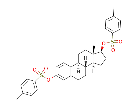Molecular Structure of 144150-78-7 (3,17β-bis(toluene-4-sulfonyloxy)-1,3,5(10)-estratriene)