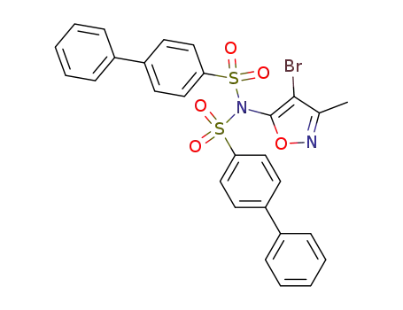 [1,1'-Biphenyl]-4-sulfonamide,
N-([1,1'-biphenyl]-4-ylsulfonyl)-N-(4-bromo-3-methyl-5-isoxazolyl)-