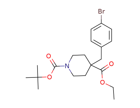 에틸 N-BOC-4-(4-브로모벤질)피페리딘-4-카복실레이트