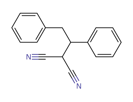 Molecular Structure of 61668-45-9 (Propanedinitrile, (1,2-diphenylethyl)-)