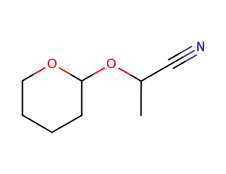 Propanenitrile, 2-[(tetrahydro-2H-pyran-2-yl)oxy]-