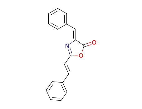 (4Z)-4-benzylidene-2-[(E)-2-phenylethenyl]-1,3-oxazol-5-one