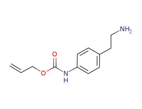 N-(allyloxycarbonyl)-4-(2-aminoethyl)phenylamine