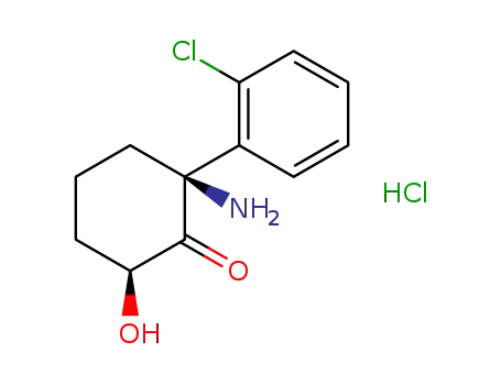 (2S,6S)-(+)-2-amino-2-(2-chlorophenyl)-6-hydroxycyclohexanone hydrochloride