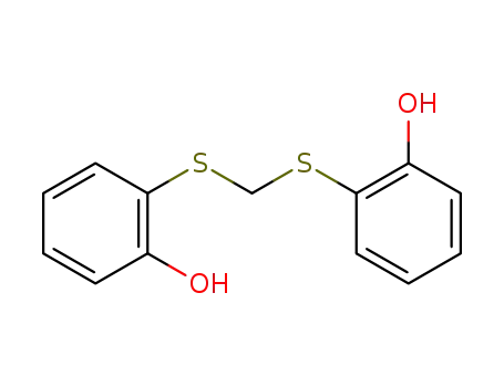 Molecular Structure of 100396-99-4 (2,2'-(methylenedithio)di-phenol)