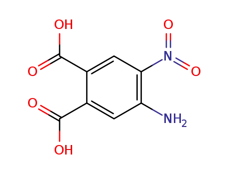 Molecular Structure of 89939-49-1 (4-amino-5-nitrophthalic acid)