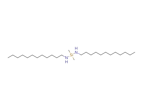 Molecular Structure of 1384112-03-1 (bis(n-dodecylamino)dimethylsilane)