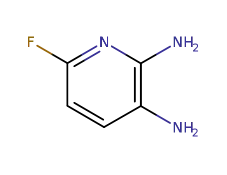 2,3-피리딘디아민,6-플루오로-(9CI)